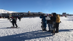 Yozgat'ta sağlık çalışanları ve jandarma ekipleri AA'nın "Yılın Fotoğrafları" oylamasına katıldı