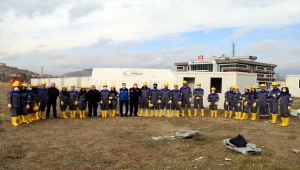 Afetlerde AFAD'a destek verecek ekibin eğitimi sürüyor