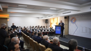 AK Partili Özhaseki ve Başkan Büyükkılıç, belge takdim törenine katıldı