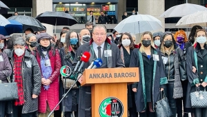 Ankara'da avukatlardan meslektaşları Dilara Yıldız'ın öldürülmesine tepki