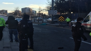 Ankara'da otomobilin çarptığı yaya öldü