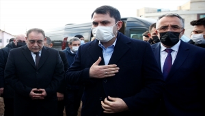 Bakan Kurum, Nevşehir'de toplu temel atma töreninde konuştu: