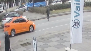 Başkentte yaşlı adamın öldüğü kaza anı güvenlik kamerasında