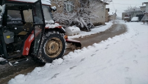 Beyşehir Belediyesi kar mesaisinde