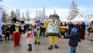 "Çubuk Kızak Şenliği"ne katılım yoğun oldu