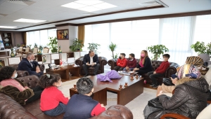 Çubuk'ta öğrenciler iklim değişikliğine dikkat çekti