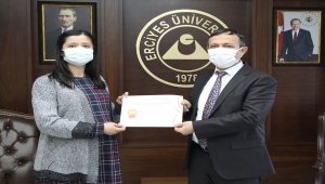 ERÜ öğretim elemanlarının projesine birincilik ödülü