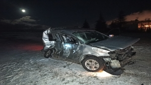 Eskişehir'de meydana gelen trafik kazasında 1 kişi yaralandı 