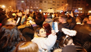 Eskişehir'de yeni yıl coşkuyla kutlandı