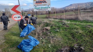 Güdül'de temizlik seferberliği başlatıldı