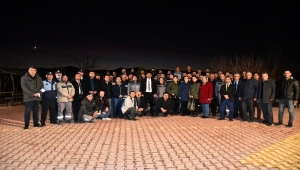 Hüyük Belediye Başkanı Çiğdem personeliyle yemekli toplantıda bir araya geldi