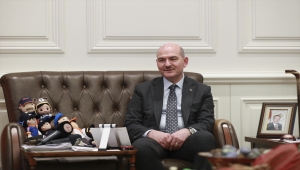 İçişleri Bakanı Soylu, Türk İdareciler Derneği yönetimini kabulünde konuştu: