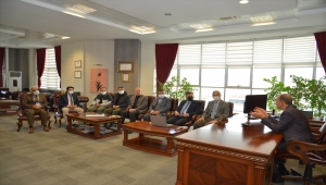 KAEÜ Rektörü Prof. Dr. Karakaya, JİSTUAM yönetimi ile bir araya geldi