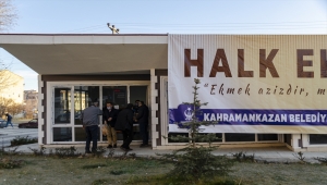 Kahramankazan Belediyesi ekmeği 1,25 liradan satmaya başladı