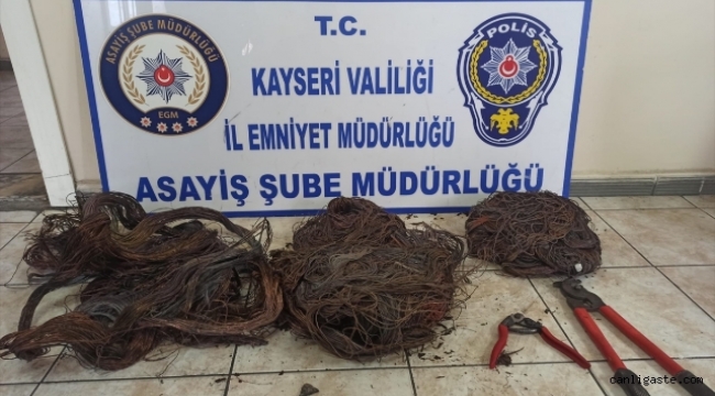 Kayseri'de 12 hırsızlık olayının 9 şüphelisi yakalandı