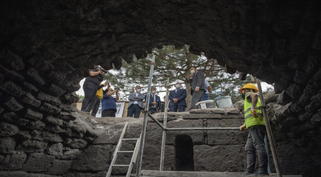 Kayseri'de arkeolojik kazılara belediye desteği