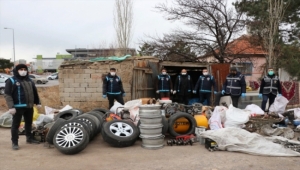 Kayseri'de hırsızlık operasyonu: 700 bin lira değerinde malzeme ele geçirildi