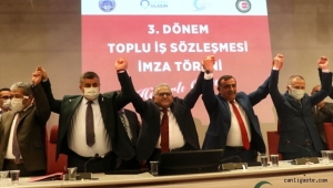 Kayseri Ulaşım AŞ ile Öz Taşıma İş arasında toplu sözleşme imzalandı