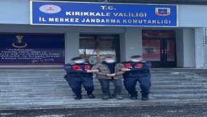 Kırıkkale'de 25 yıl 7 ay hapis cezası bulunan firari hükümlü yakalandı