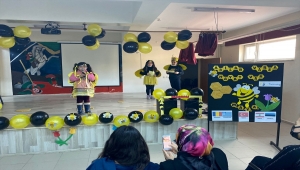 Kırıkkale'de öğrenciler eTwinning projesiyle arıların ekosistemdeki önemine dikkati çekti