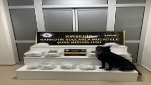 Kırşehir'de otomobilin gizli bölmesinde 8 kilogram esrar ele geçirildi