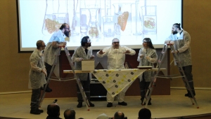 Konya'da iş sağlığı ve güvenliği ile ilgili tiyatral eğitimler devam ediyor 