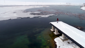 Konya'da yoğun kar baraj ve göllere umut oldu, kuraklık stresi azaldı