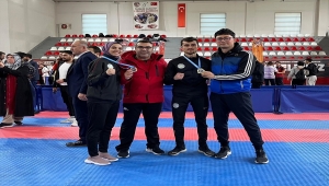 Meram Belediyesporlu tekvandocular Brezilya yolcusu