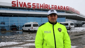 Sivas'ta yolcu otobüslerinde kış lastiği denetimleri sıklaştırıldı