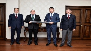 TCDD Genel Müdürü Akbaş'tan Vali Işık'a ziyaret