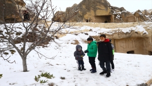 Yarıyıl tatilinde ailelerin turizm merkezi tercihlerinden Kapadokya ön sırada