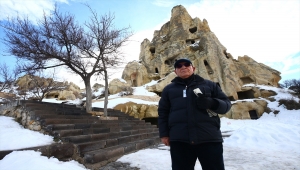 85 yaşındaki turist rehberi 27 yıldır Kapadokya'yı tanıtıyor