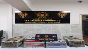 Akü hırsızı 150 saatlik kamera kaydının incelemesiyle yakalandı