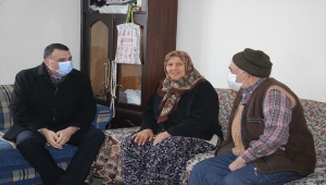 Beypazarı Kaymakamı Oktay Erdoğan'dan şehit ailelerine ziyaret