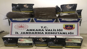 Beypazarı'nda 57 bin boş tütün makaronu, 25 kilogram kaçak tütün ele geçirildi