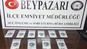 Beypazarı'nda uyuşturucu operasyonunda yakalanan 3 şüpheli tutuklandı