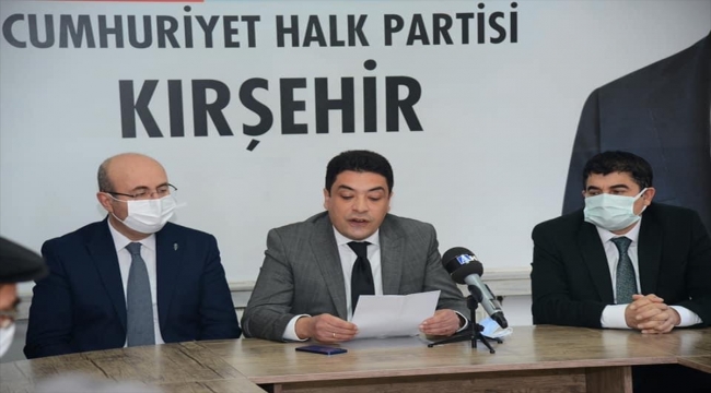 CHP Kırşehir İl Başkanı Genç zamların geri çekilmesi çağrısı yaptı