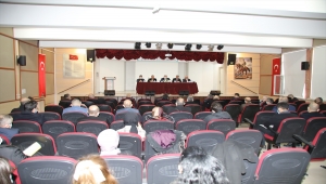 Çubuk Kaymakamı Keleş, okul müdürleri ve öğretmenlerle bir araya geldi