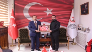 Çubuklu şehit yakınlarından Türkiye Gaziler ve Şehit Aileleri Vakfına ziyaret