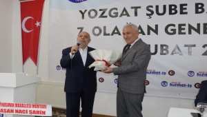 Hizmet-İş Sendikası Yozgat Şubesi 7. Olağan Genel Kurulu yapıldı