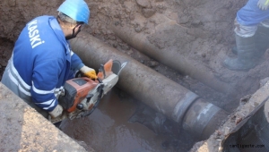 Kayseri'de bir yılda 2 milyon 660 bin metreküp su kaçağı önlendi