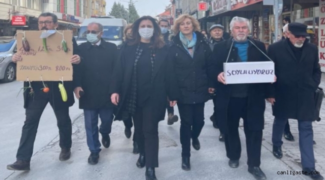 Kayseri'de elektrik faturalarında soyuluyoruz protestosu! Zam yine zam olarak kaldı