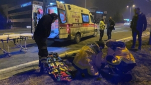 Kayseri'de otomobiliyle ağaca çarpan sürücü yaralandı