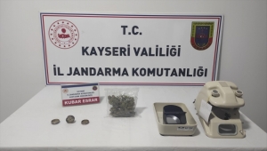 Kayseri'de uyuşturucu operasyonunda 2 şüpheli yakalandı