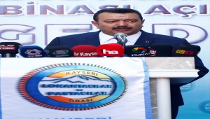 Kayseri Lokantacılar ve Pastacılar Odasının yeni binası açıldı