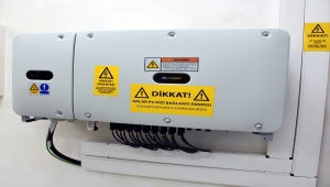 Kırıkkale'de bir okul, uluslararası projeyle kendi elektriğini üretiyor