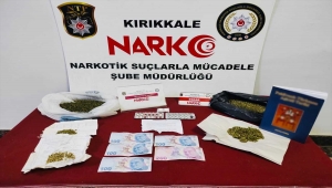 Kırıkkale'de uyuşturucu operasyonunda yakalanan şüpheli tutuklandı