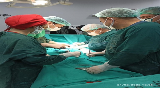 Milletvekili İsmail Tamer, Develi Devlet Hastanesindeki ilk ameliyatı yaptı
