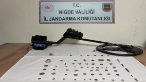 Niğde'de tarihi eser operasyonunda 3 şüpheli gözaltına alındı