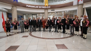 Pursaklar'da seymen gösterisi düzenledi